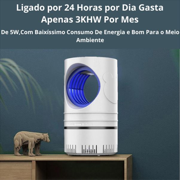 Lâmpada Armadilha Para Insetos - LED Com Tecnologia UV