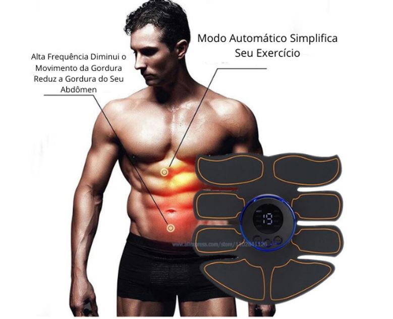 Estimulador Muscular Recarregável USB!!