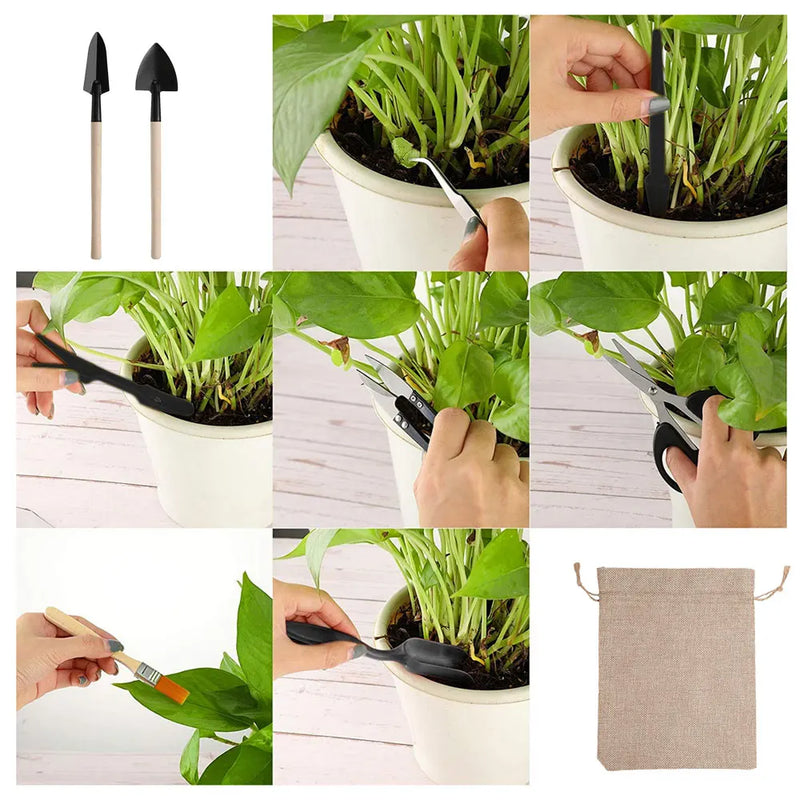 Kit de Ferramentas Para Jardinagem com 13 Peças