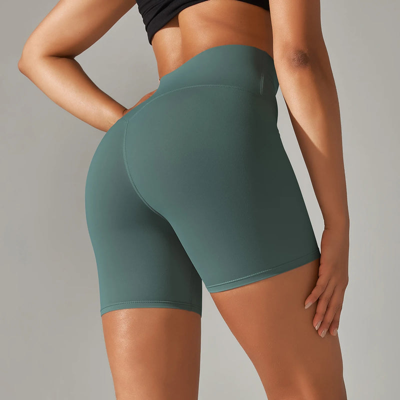 Shorts Esportivo Feminino Para Yoga e Academia